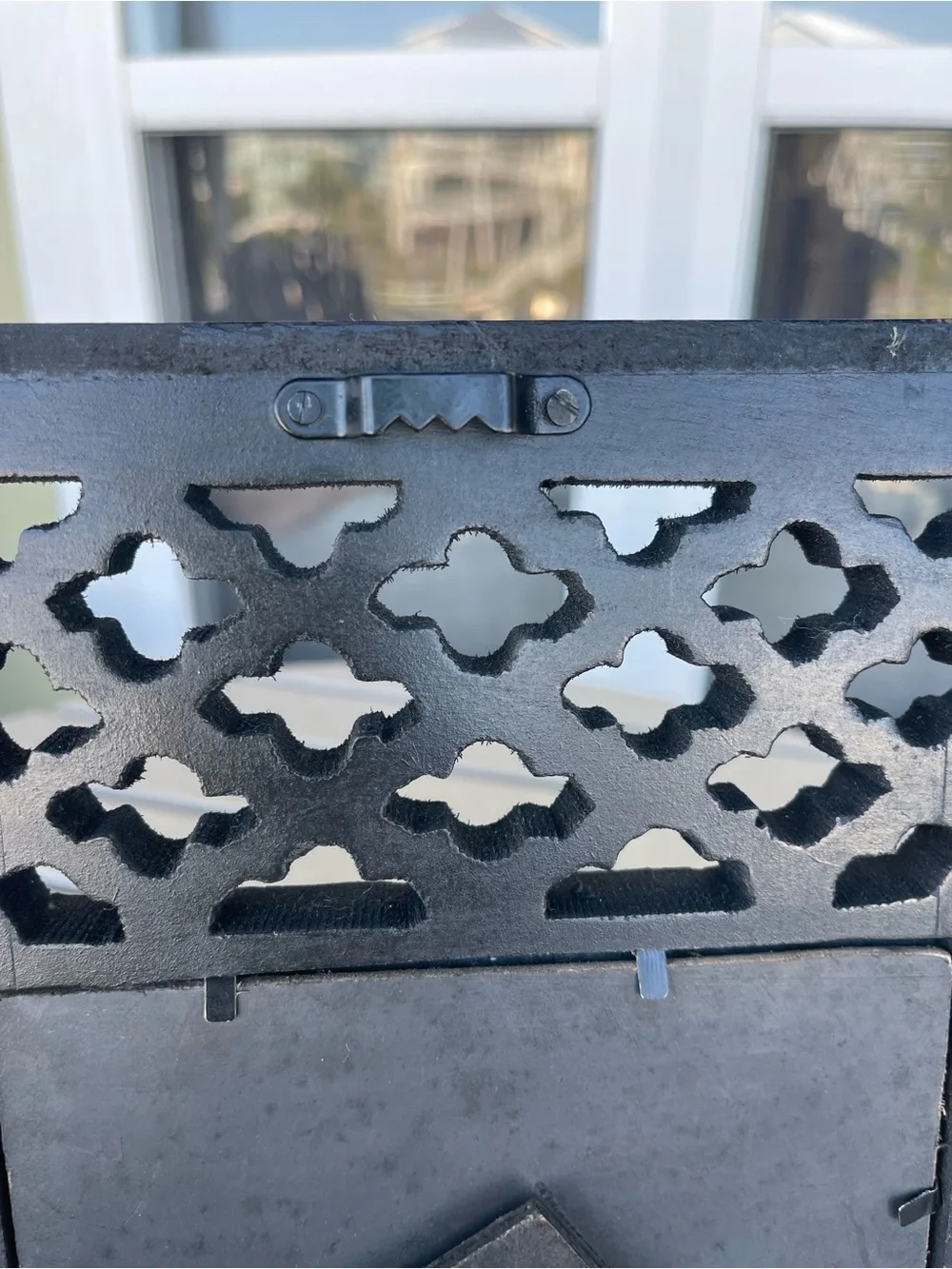 Decorative tabletop picture frame